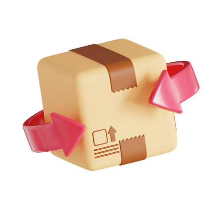 Return Package  3D Icon