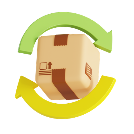 Return Package  3D Icon