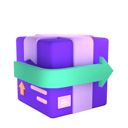 Return Package  3D Illustration