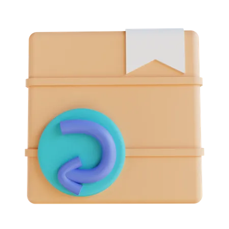 3 D Illustration Exchange Package 3D Icon