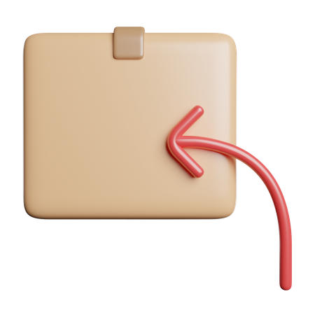 Return Parcel  3D Icon