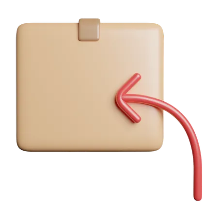 Return Parcel  3D Icon