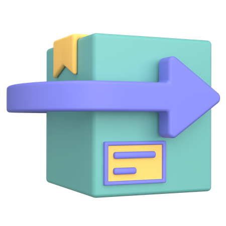 Return Parcel  3D Icon