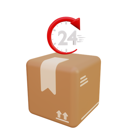 Return Parcel  3D Icon