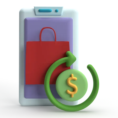 Return Product  3D Icon