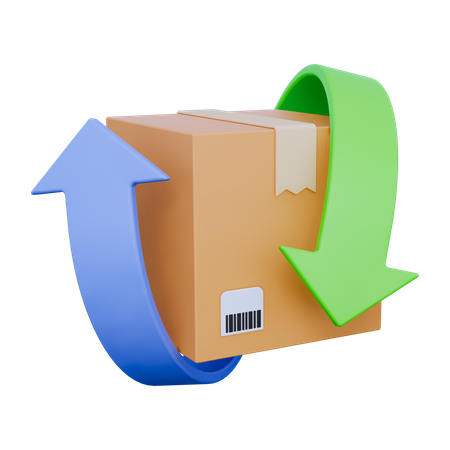 Return Product  3D Icon