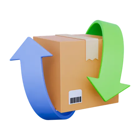 Return Product  3D Icon