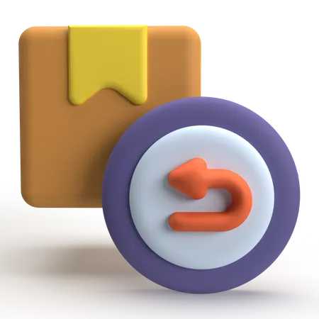 Return Product  3D Icon