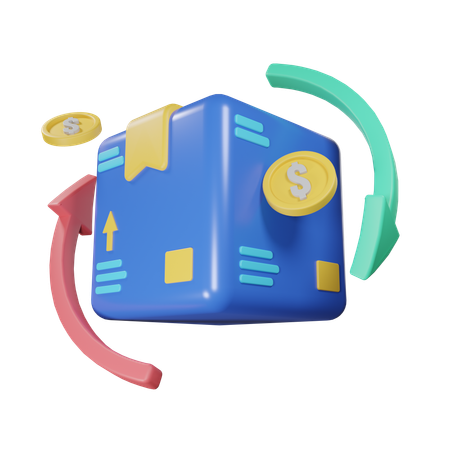 Return Refund  3D Icon