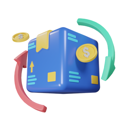 Return Refund  3D Icon