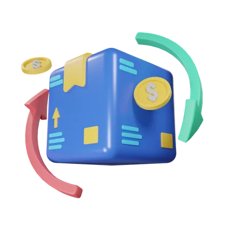 Return Refund  3D Icon