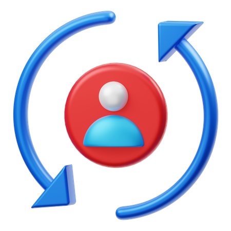 Returning Visitor  3D Icon