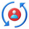 visitor 3d logo