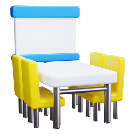 Réunion de bureau  3D Icon