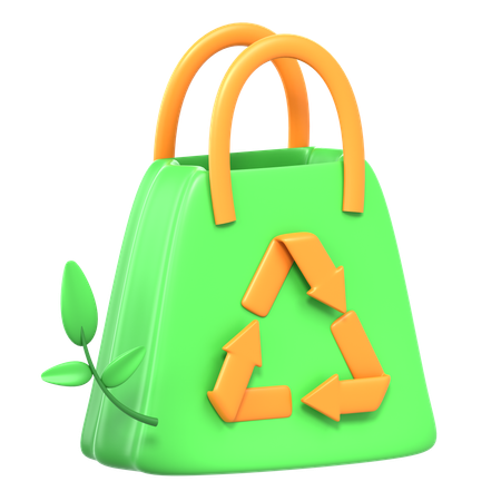 Reusable Bag  3D Icon