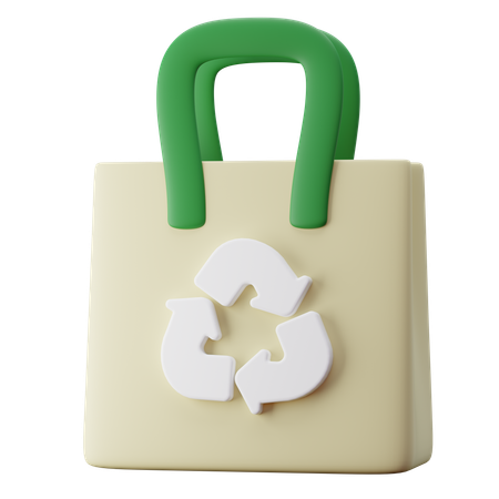 Reusable Bag  3D Icon