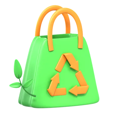 Reusable Bag  3D Icon