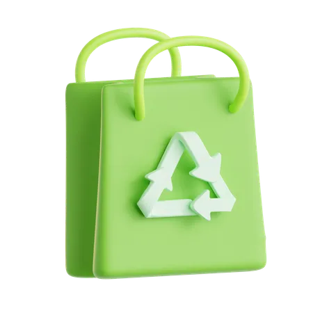 Reusable bag  3D Icon