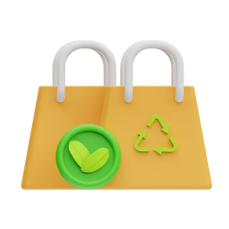 Reusable Bag  3D Icon