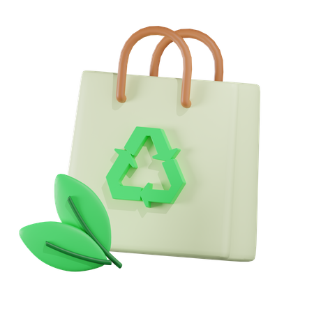 Reusable Bag  3D Icon