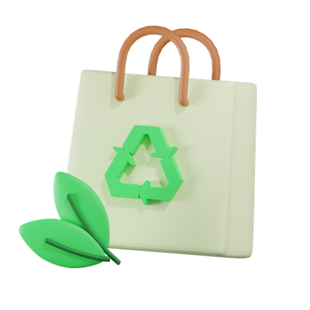 Reusable Bag  3D Icon