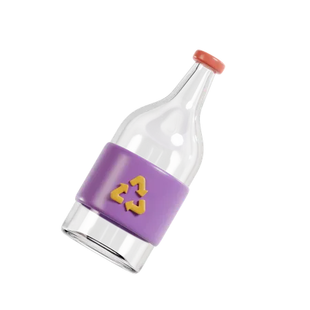 3 D Icon Illustration Reusable Bottle 3D Icon