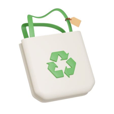 Reusable Shopping Bag  3D Icon
