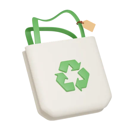 Reusable Shopping Bag  3D Icon