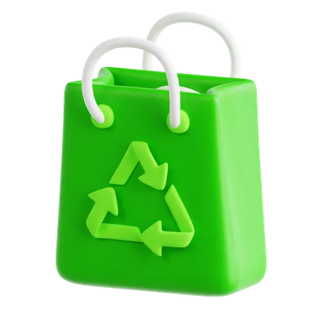 Reusable Shopping Bag  3D Icon