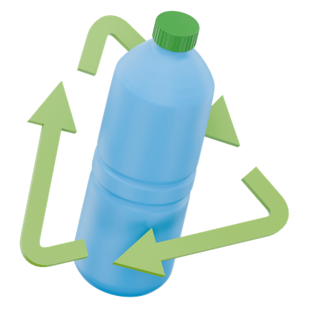 Reusable Water Bottle  3D Icon