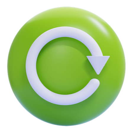 Reuse Symbol  3D Icon