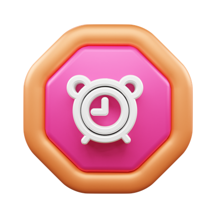 Réveil  3D Icon