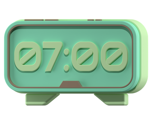 Réveil  3D Icon