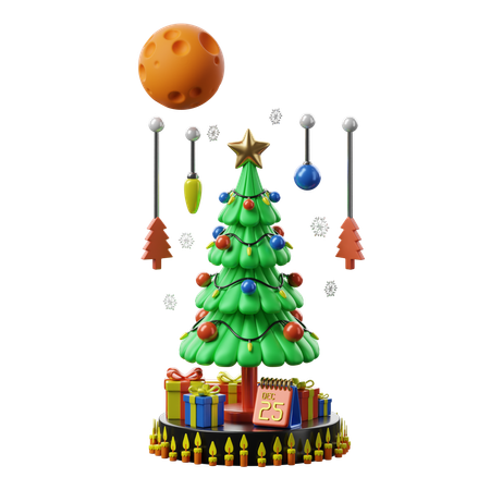 La veille de Noël  3D Icon