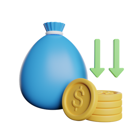 Revenu passif  3D Icon