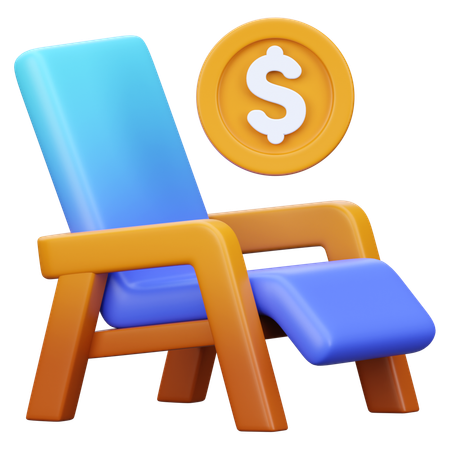 Revenu passif1  3D Icon