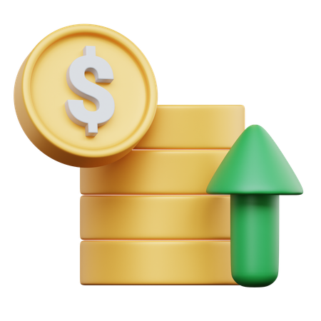 Revenue  3D Icon