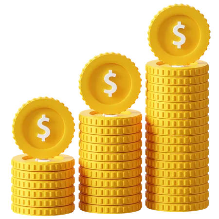 Revenue  3D Icon