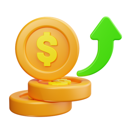 Revenue  3D Icon