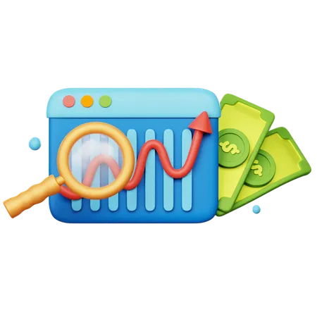 Revenue Stream  3D Icon