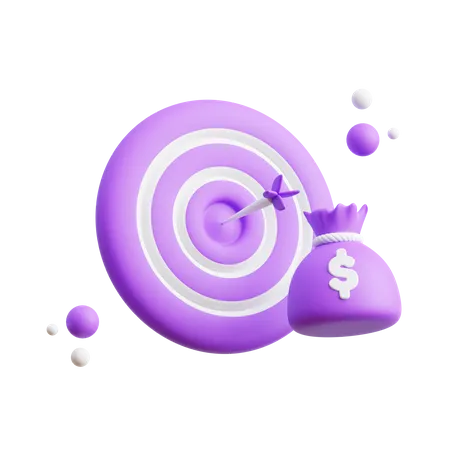 Revenue Target  3D Icon