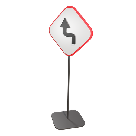 Reverse Turn  3D Icon