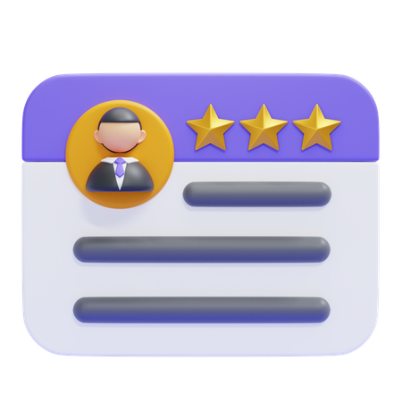 REVIEW  3D Icon
