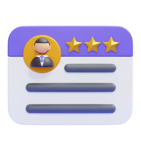 REVIEW  3D Icon