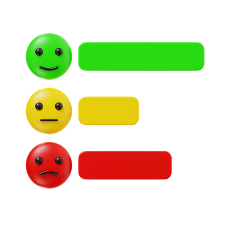Review Bar  3D Icon