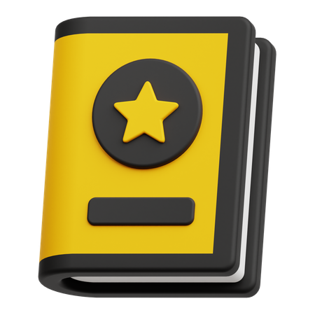 Review Book  3D Icon