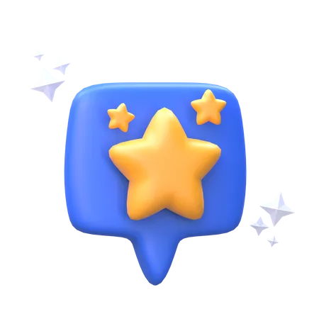 Review Chat  3D Icon