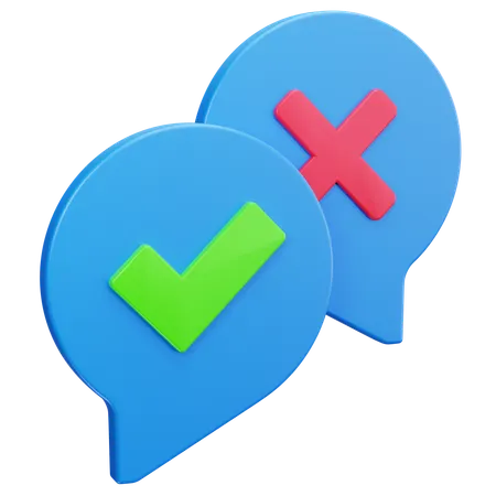 Review Choice  3D Icon
