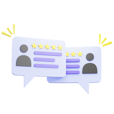 Review Comment  3D Icon