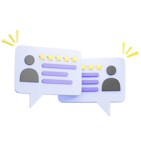 Review Comment  3D Icon
